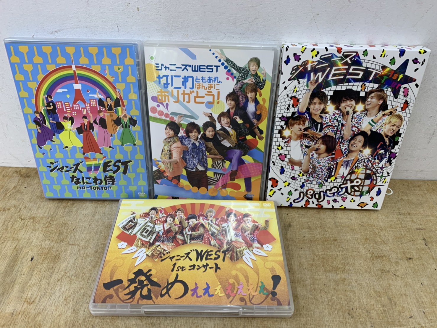 8/31☆ジャニーズWESTのDVD・CD多数お持ち頂きました！ #ジャニーズ 