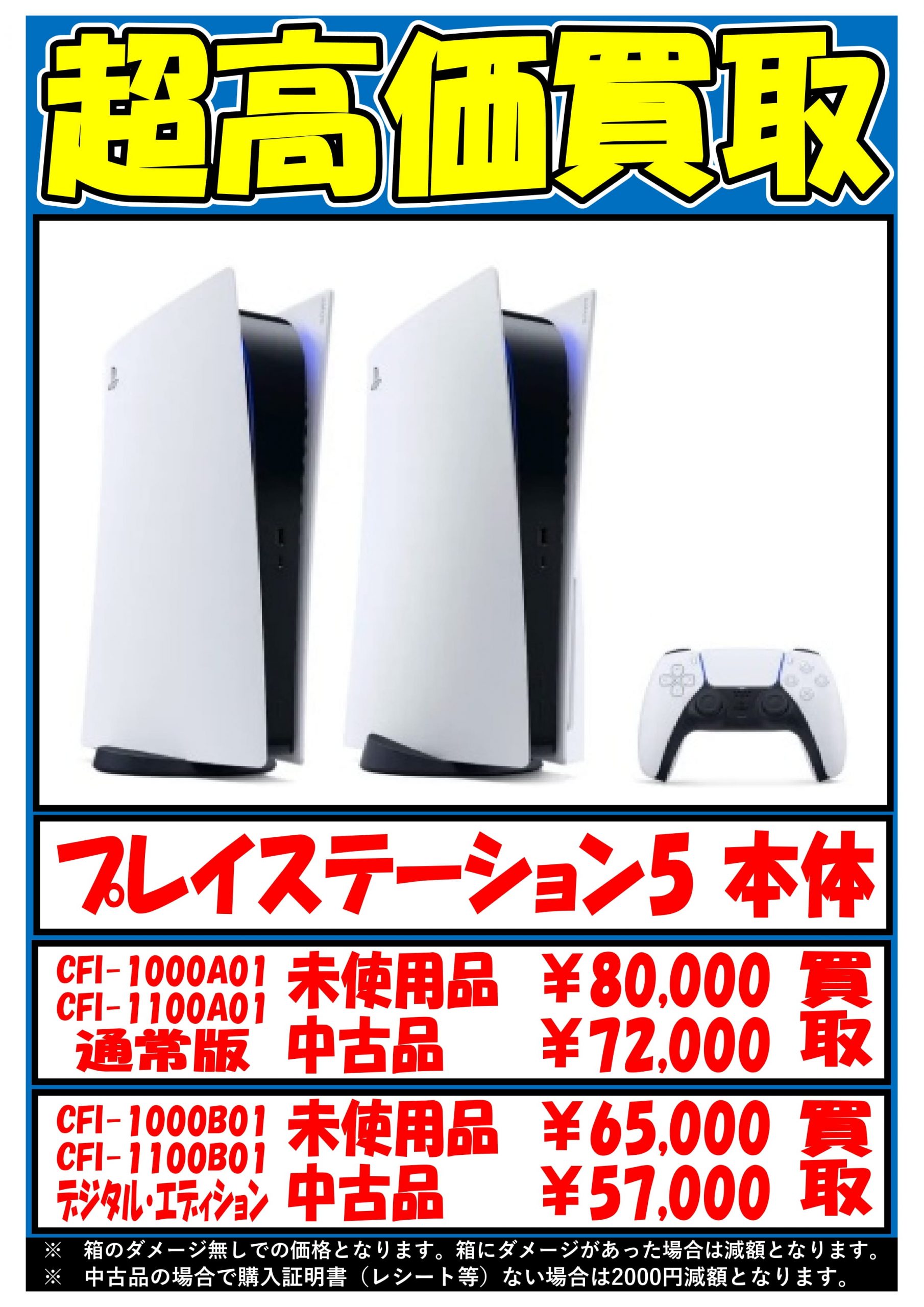 Playstation5 PS5 通常版（CFI-1000A01）本体-