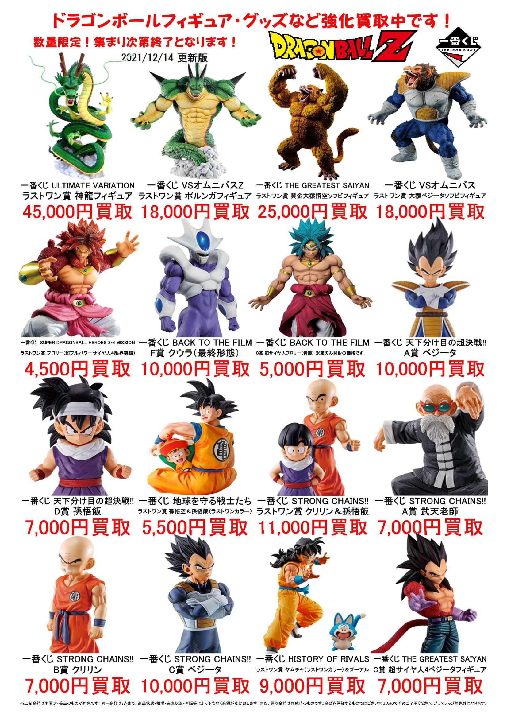 新品未開封】ドラゴンボール一番くじブロリーフィギュア4点セット