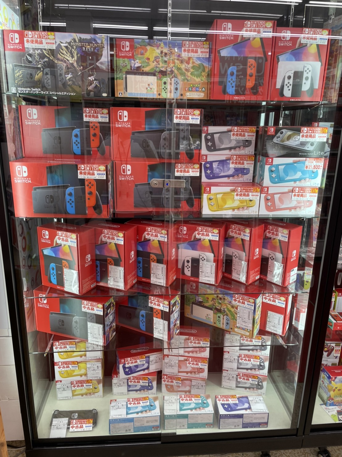 ☆〈Nintendo Switch 未使用品・中古品〉沢山在庫あります